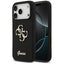 Guess silikoninis dėklas iPhone 17 Pro – juodas (4G)