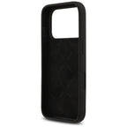 Guess silikoninis dėklas iPhone 17 Pro – juodas (4G)