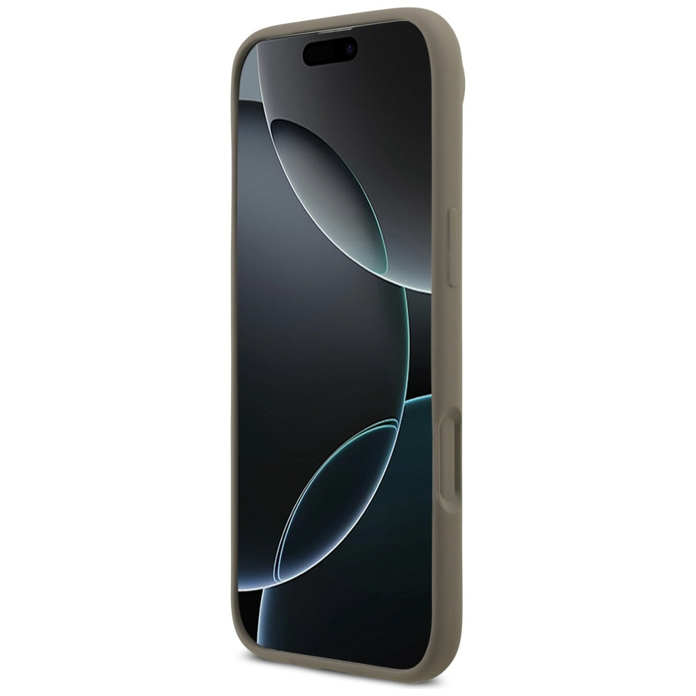 Guess Silicone Big 4G Script dėklas iPhone Air - Brown