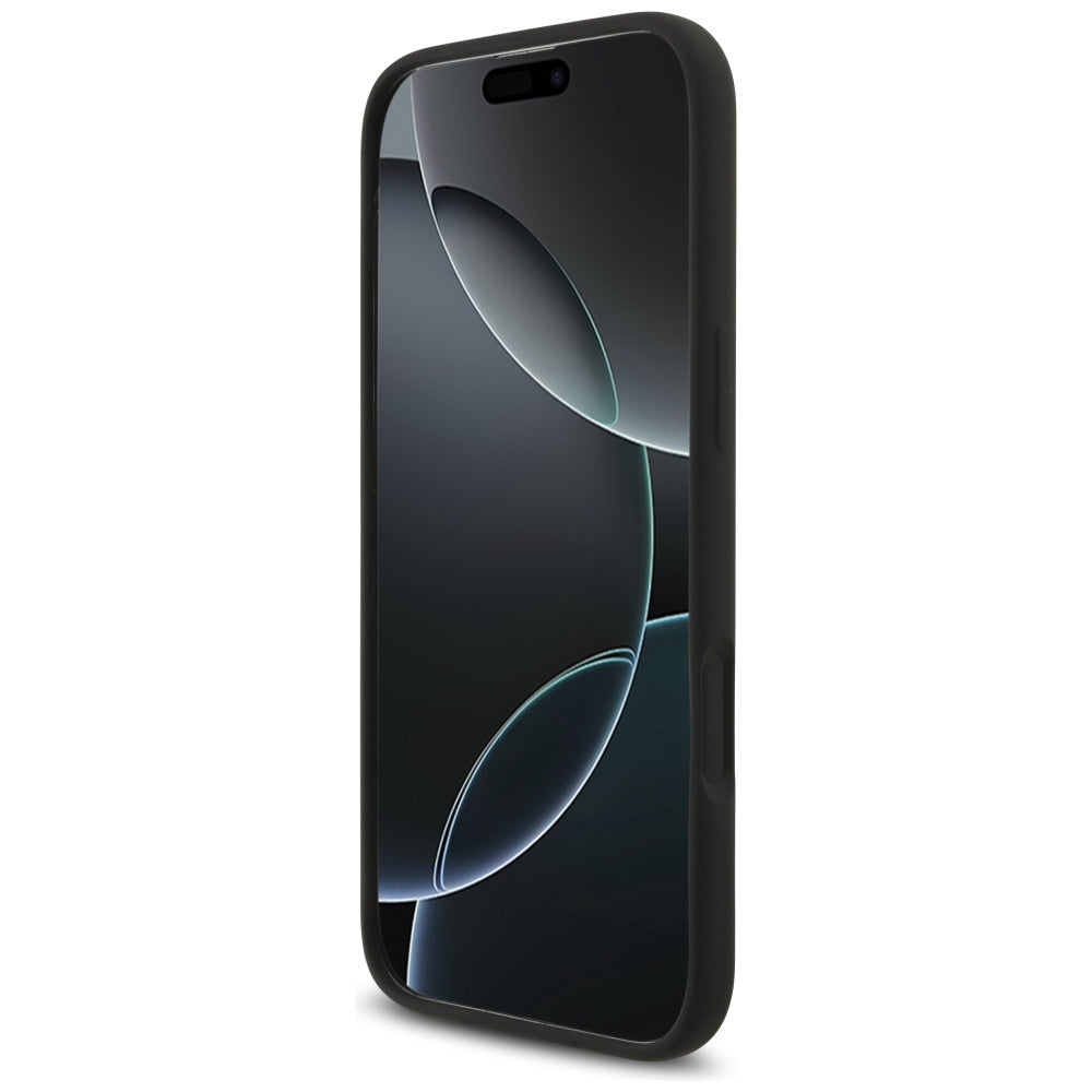 Guess Silicone Big 4G Script dėklas, skirtas iPhone Air - black