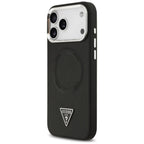 Guess MagSafe dėklas iPhone 17 Pro Max – juodas