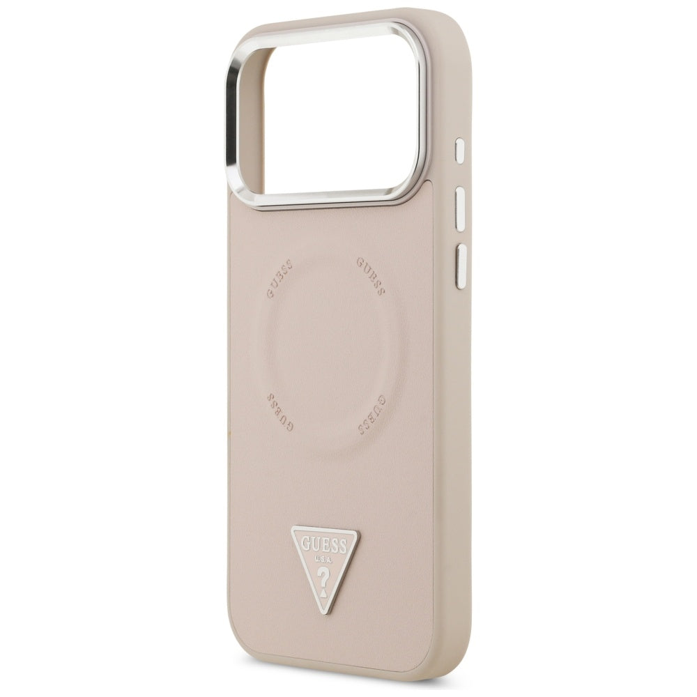 Guess MagSafe dėklas iPhone 17 Pro – rožinis -- iPhone 17 Pro