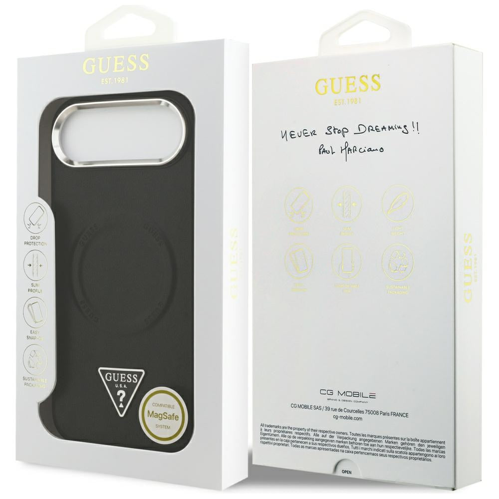 Guess Triangle Logo MagSafe Case už iPhone Air - Black -- Cell phone cases and covers