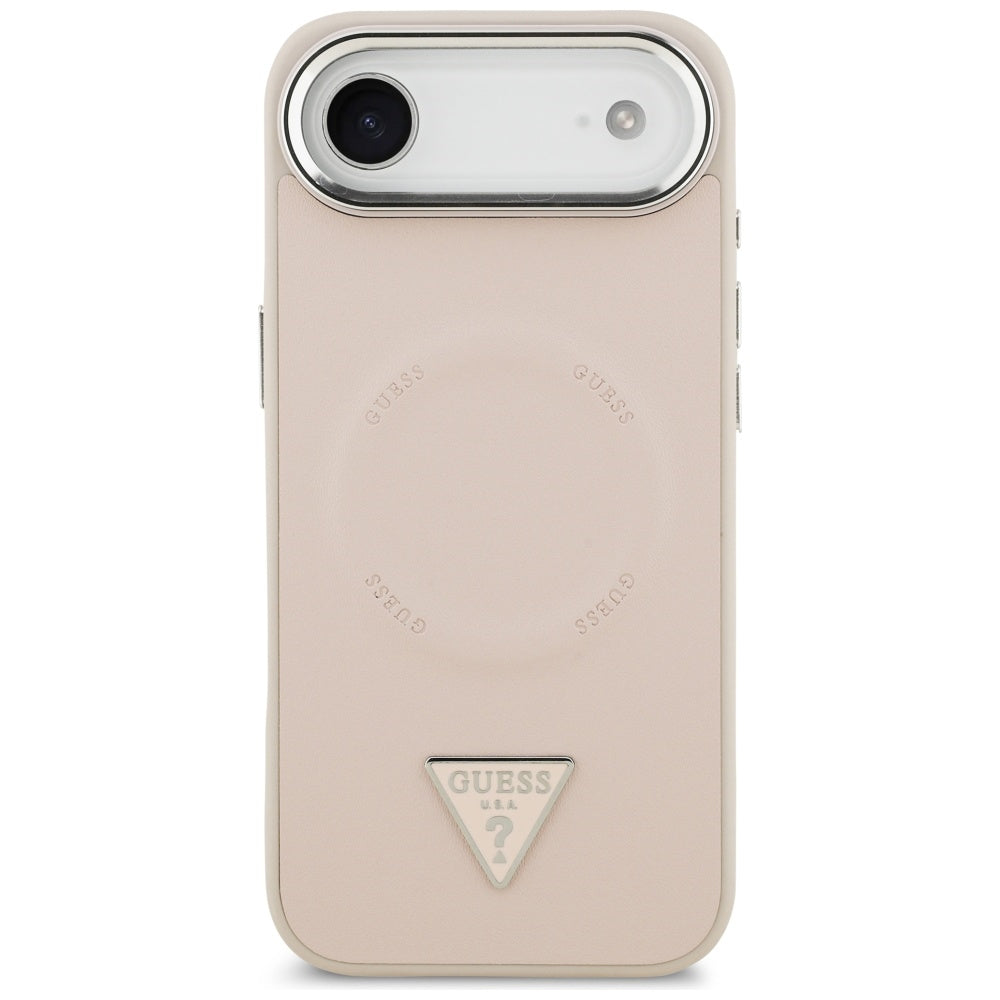 Guess Triangle Logo MagSafe Case už iPhone Air - Pink -- Cell phone cases and covers