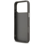 Karl Lagerfeld FW Grained Karl & Choupette Heads Pins & Logo iPhone 17 Pro Max dėklas - Pilka -- iPhone 17 Pro Max