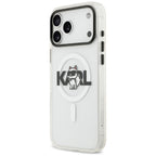 Karl Lagerfeld MagSafe dėklas iPhone 17 Pro – skaidrus -- iPhone 17 Pro