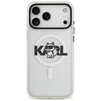 Karl Lagerfeld MagSafe dėklas iPhone 17 Pro – skaidrus -- iPhone 17 Pro