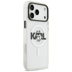 Karl Lagerfeld MagSafe dėklas iPhone 17 Pro – skaidrus -- iPhone 17 Pro