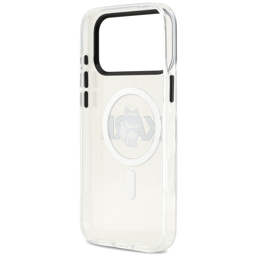 Karl Lagerfeld MagSafe dėklas iPhone 17 Pro – skaidrus -- iPhone 17 Pro