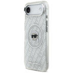 Karl Lagerfeld IML Karl Head Logo MagSafe iPhone Air dėklas - Pilka -- iPhone Air