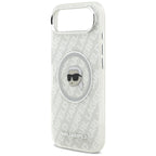 Karl Lagerfeld IML Karl Head Logo MagSafe iPhone Air dėklas - Pilka -- iPhone Air