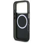 Karl Lagerfeld IML KL Monogram MagSafe Dėklas skirtas iPhone 17 Pro - Juoda -- iPhone 17 Pro