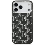 Karl Lagerfeld IML KL Monogram MagSafe Dėklas skirtas iPhone 17 Pro Max - Juoda -- iPhone 17 Pro Max