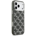 Karl Lagerfeld IML KL Monogram MagSafe Dėklas skirtas iPhone 17 Pro Max - Juoda -- iPhone 17 Pro Max