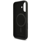 Karl Lagerfeld MagSafe dėklas iPhone 17 – juodas