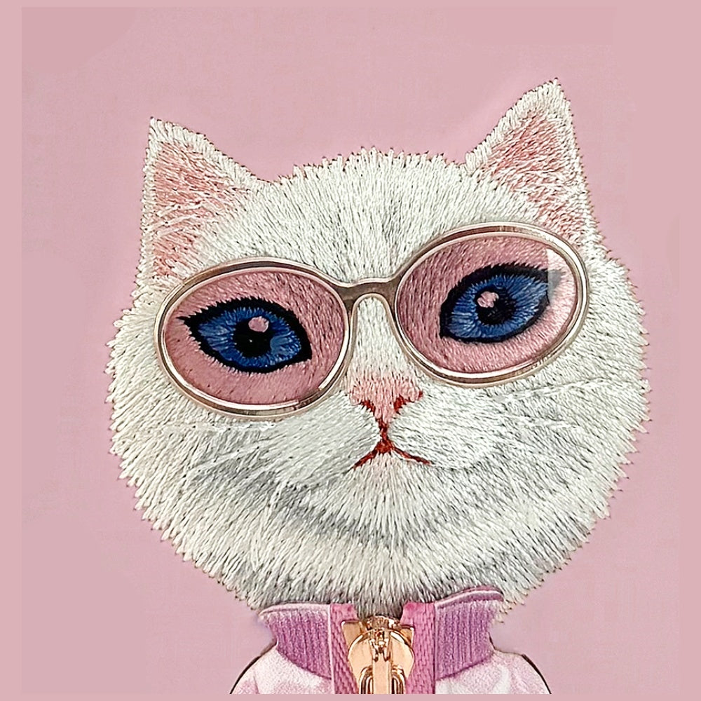 Nimmy Cool&Cute 2.0 Cat dėklas iPhone 17 – rožinis