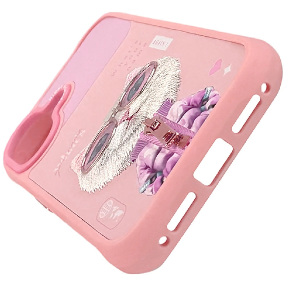 Nimmy Cool&Cute 2.0 Cat dėklas iPhone 17 – rožinis