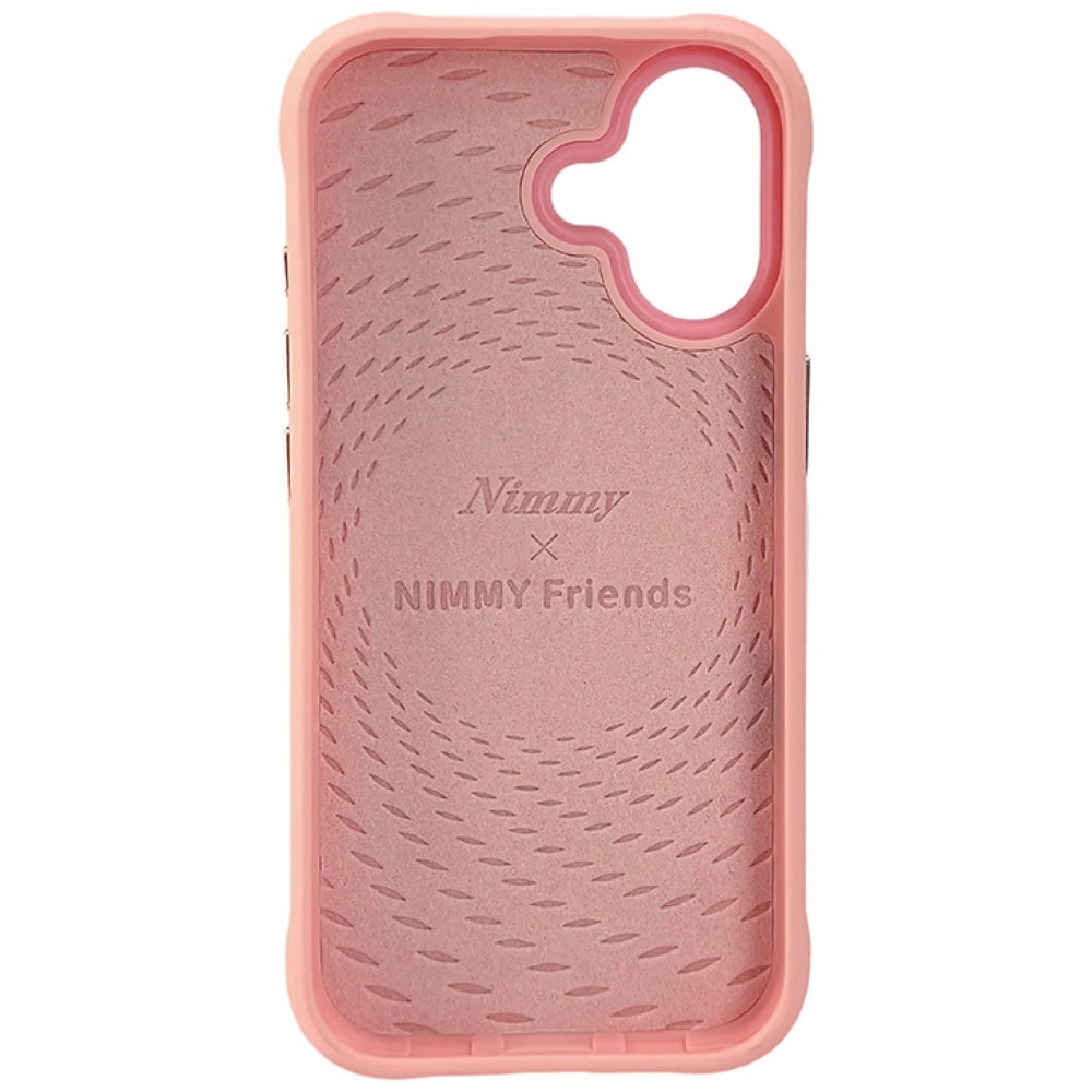 Nimmy Cool&Cute 2.0 Cat dėklas iPhone 17 – rožinis