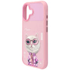 Nimmy Cool&Cute 2.0 Cat dėklas iPhone 17 – rožinis