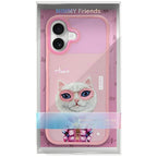 Nimmy Cool&Cute 2.0 Cat dėklas iPhone 17 – rožinis