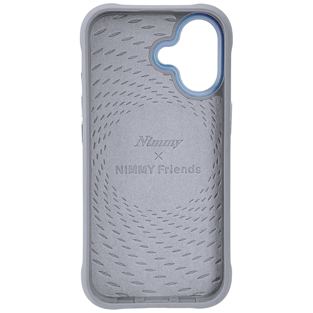 Nimmy Cool&Cute 2.0 dėklas iPhone 17 – pilkas