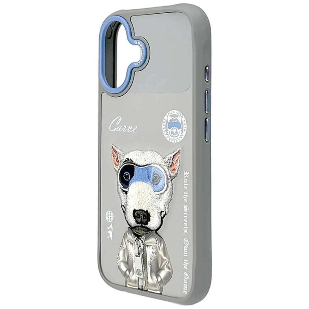 Nimmy Cool&Cute 2.0 dėklas iPhone 17 – pilkas