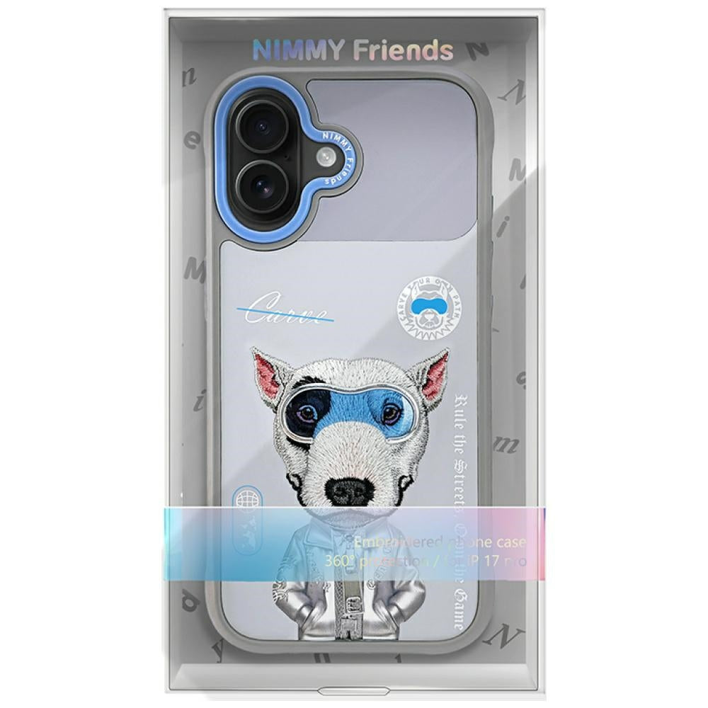 Nimmy Cool&Cute 2.0 dėklas iPhone 17 – pilkas