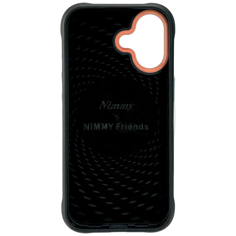 Nimmy Cool&Cute 2.0 Gorilla dėklas iPhone 17 – juodas