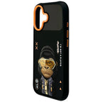 Nimmy Cool&Cute 2.0 Gorilla dėklas iPhone 17 – juodas