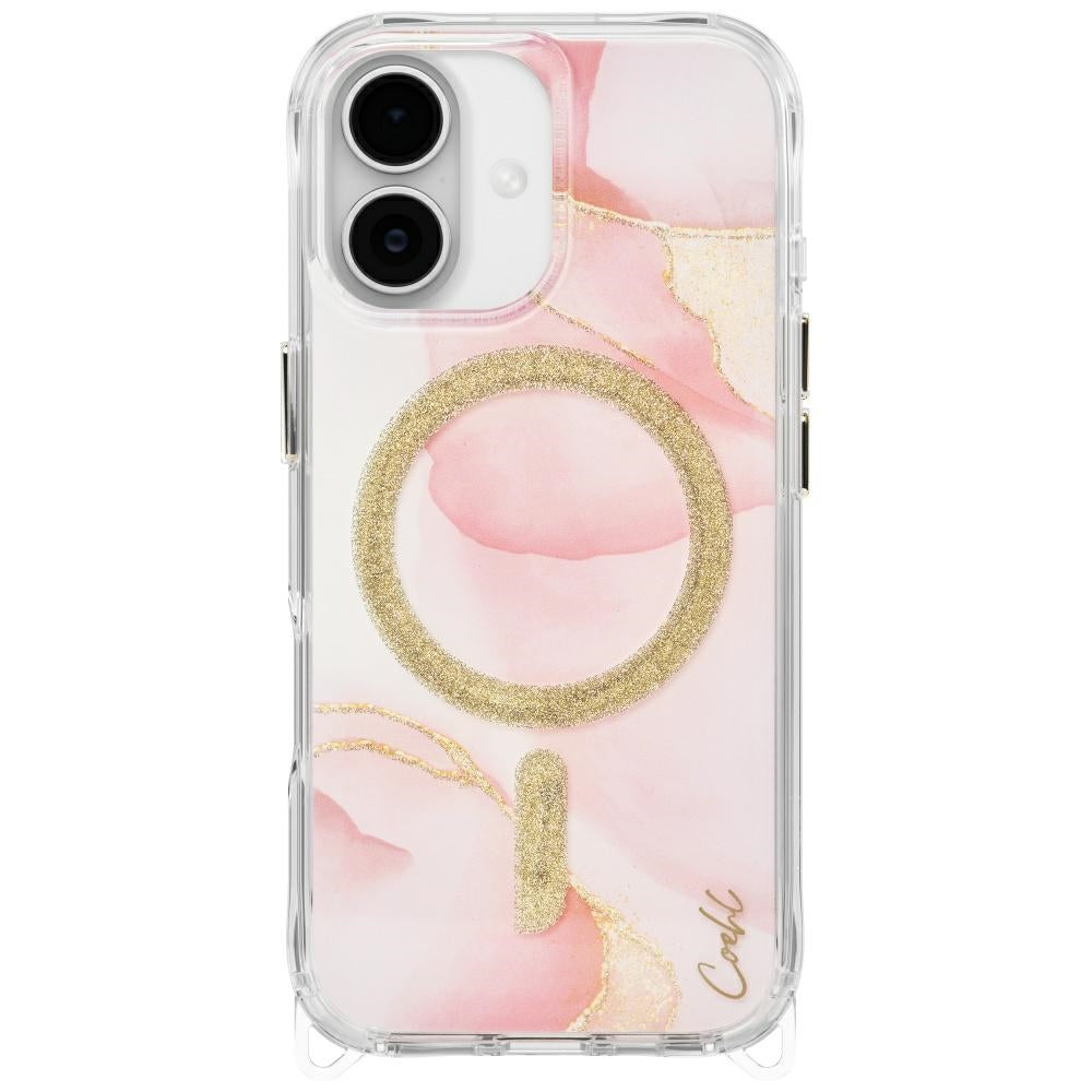 Uniq Coehl Aeris MagClick dėklas iPhone 17 – rožinis
