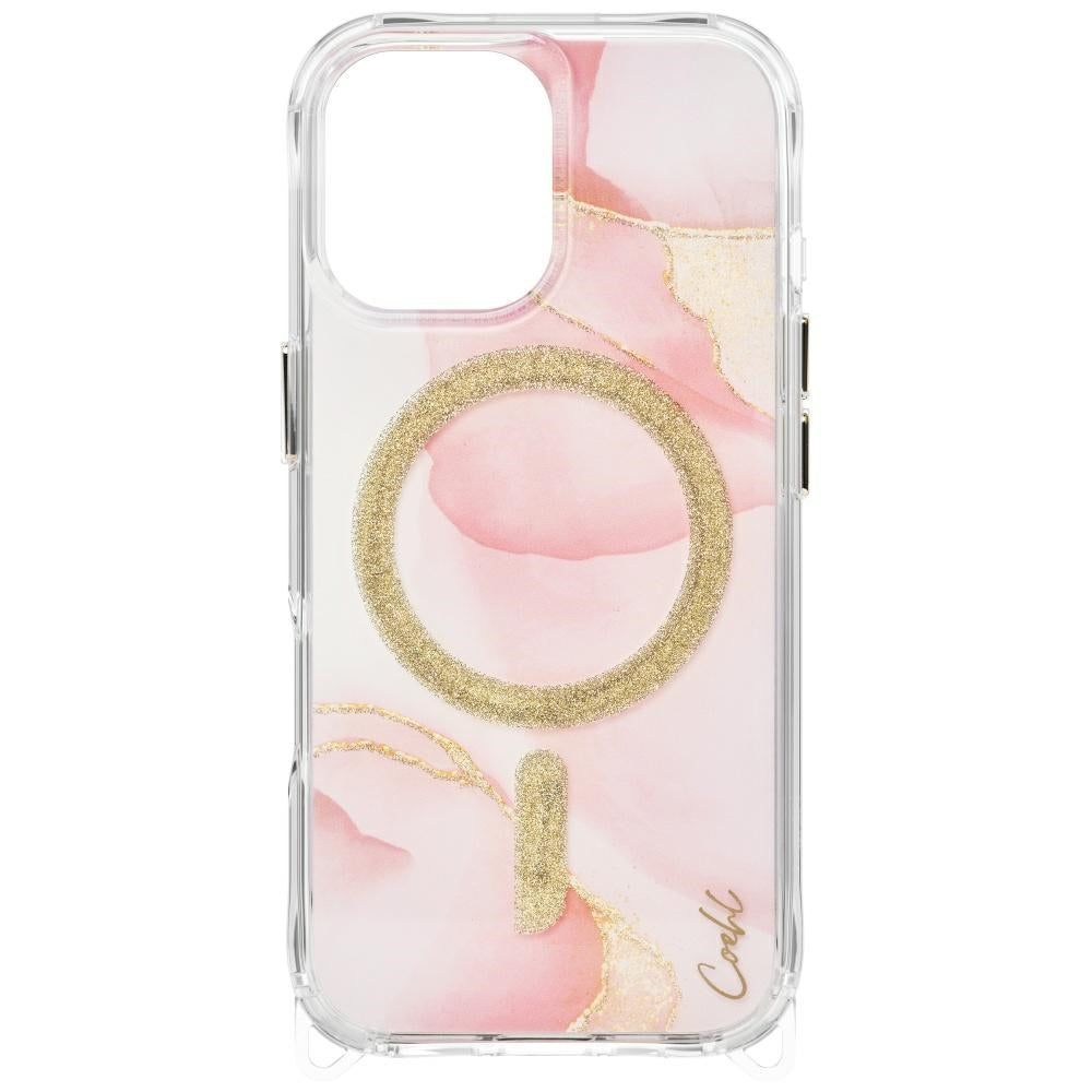 Uniq Coehl Aeris MagClick dėklas iPhone 17 – rožinis