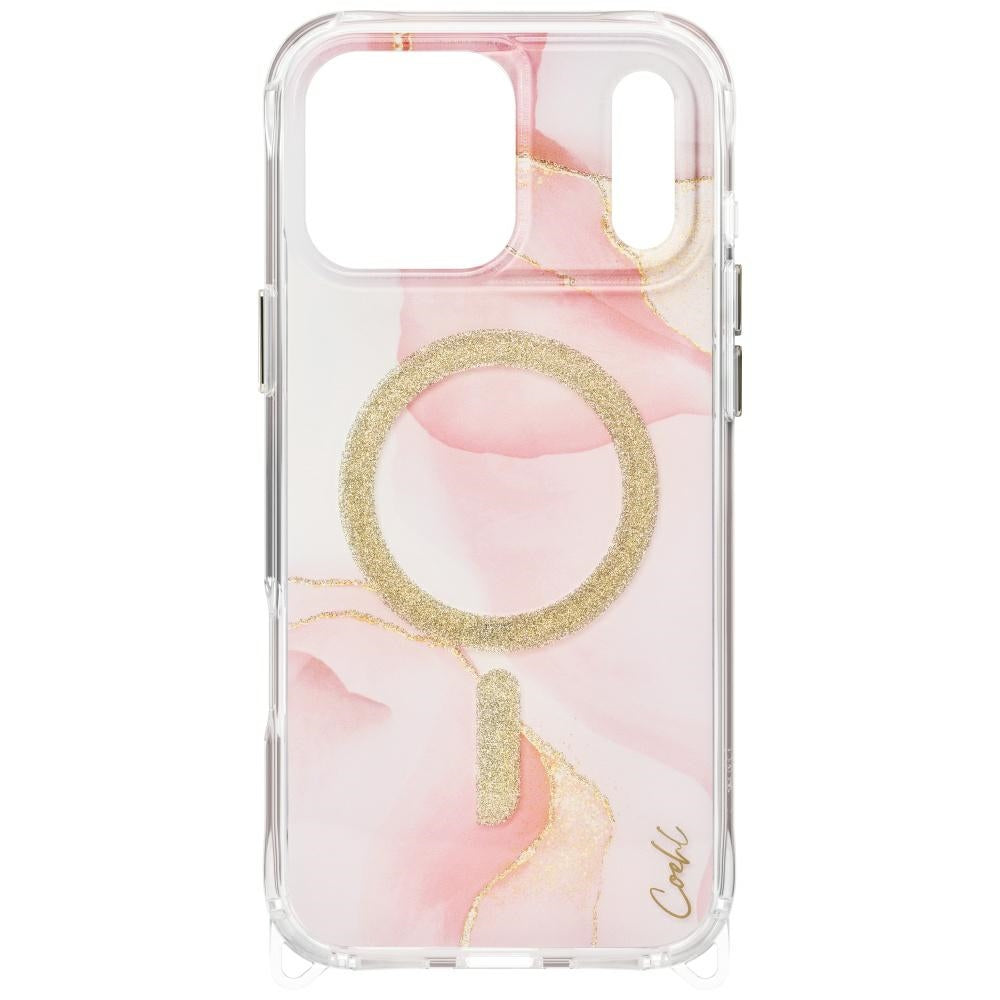 Uniq Coehl Aeris MagSafe dėklas iPhone 17 Pro Max – rožinis