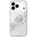 Uniq Coehl Crystelle dėklas iPhone 17 Pro Max Magnetic Charging - sidabrinis