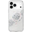 Uniq Coehl Crystelle dėklas iPhone 17 Pro Max Magnetic Charging - sidabrinis