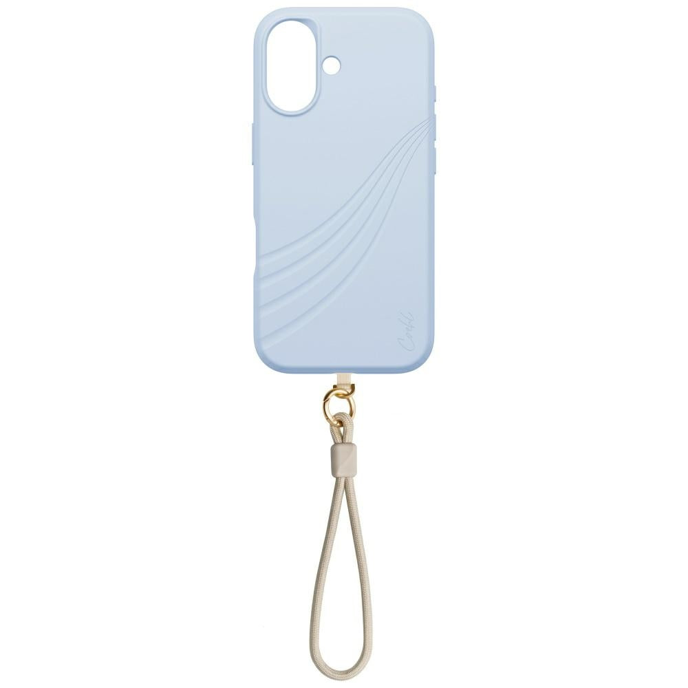 Uniq Coehl Serina magnetinis dėklas iPhone 17 – mėlynas
