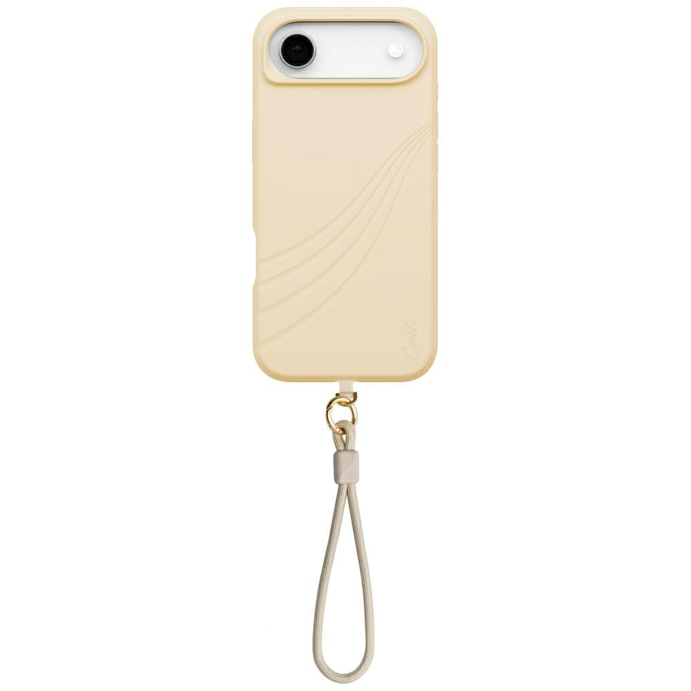Uniq Coehl Serina magnetinis dėklas iPhone Air – smėlinis