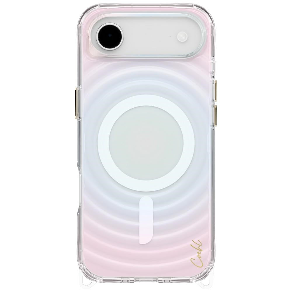 Uniq Coehl Vela dėklas iPhone Air – opalinis
