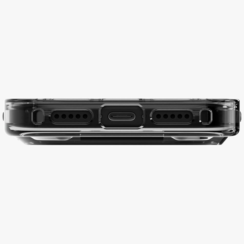 Uniq Heldro Air dėklas iPhone 17 Pro Max su Magclick – juodas -- iPhone 17 Pro Max