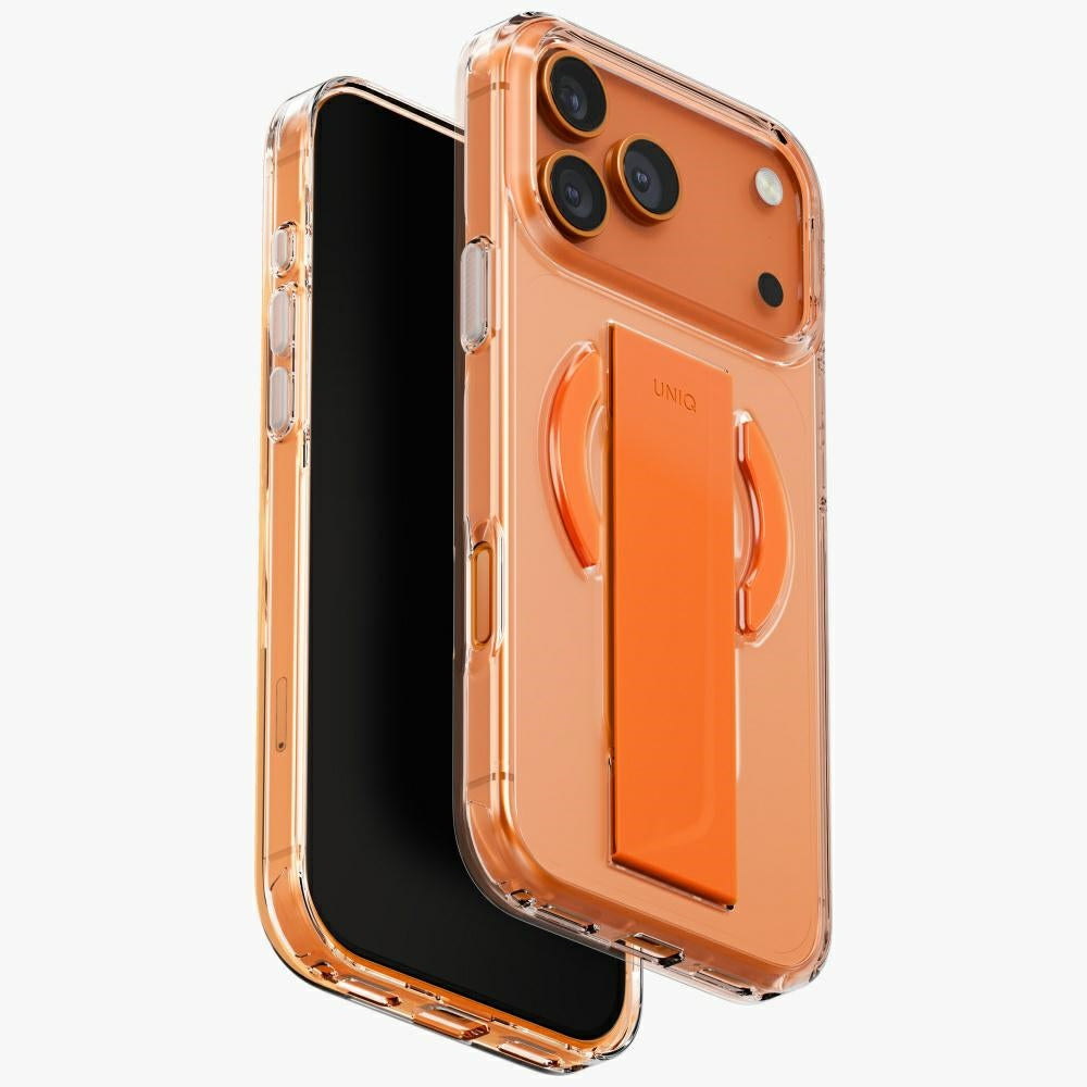 Uniq Heldro Air Case skirta iPhone 17 Pro Max Magclick Charging – oranžinė -- Cell phone cases and covers