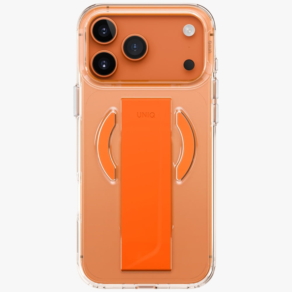 Uniq Heldro Air Case skirta iPhone 17 Pro Max Magclick Charging – oranžinė -- Cell phone cases and covers