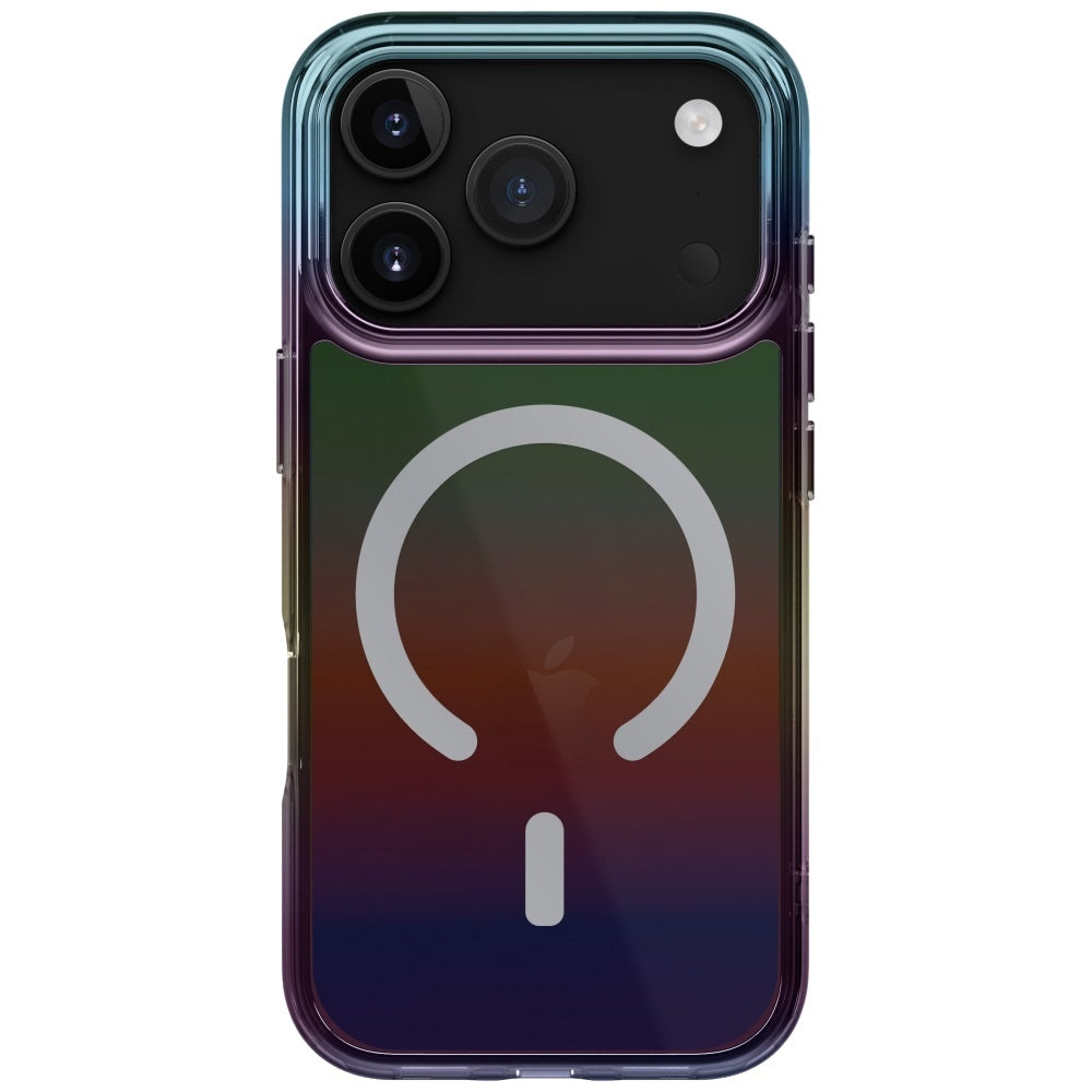 Uniq Iridescia Case skirta iPhone 17 Pro Magclick Charging – daugiaspalvis -- Cell phone cases and covers