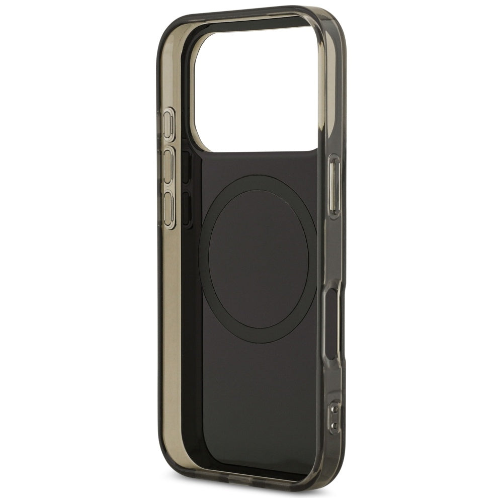 U.S. Polo Assn. MagSafe dėklas iPhone 17 Pro – juodas