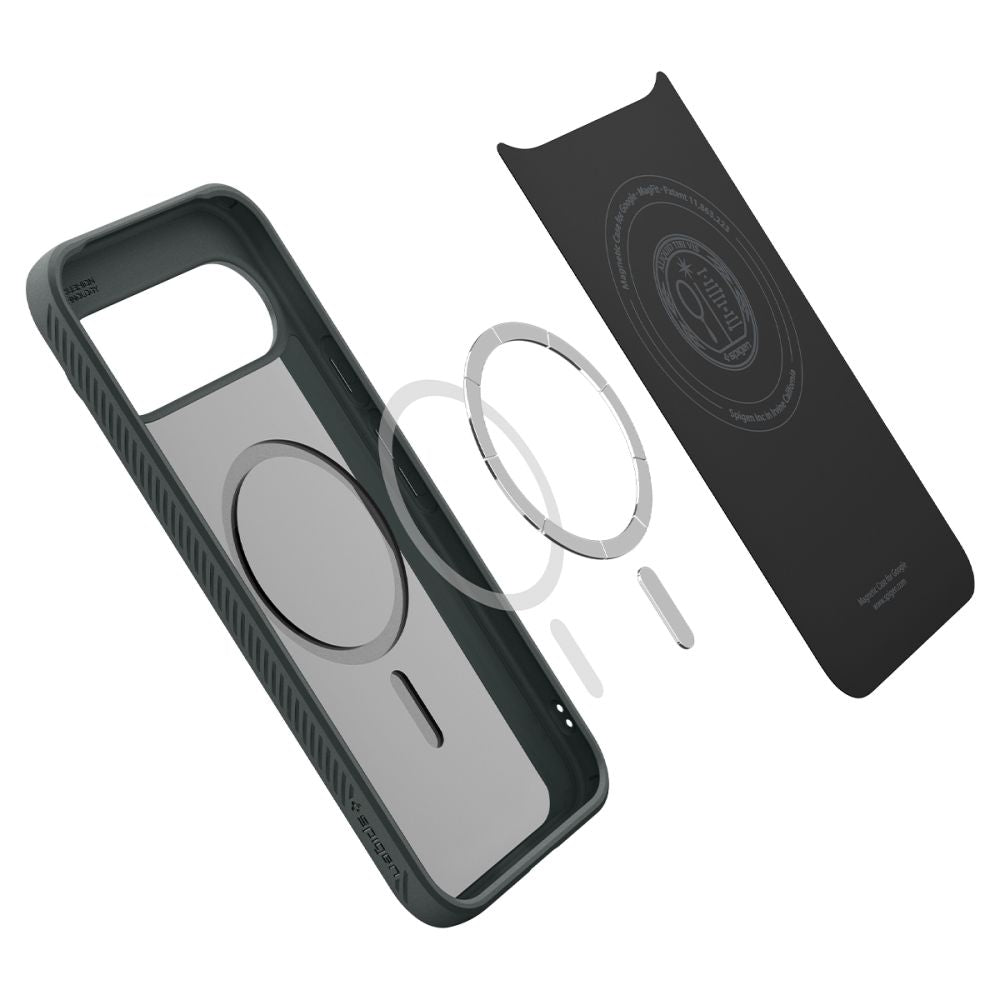 Spigen Liquid Air MagSafe dėklas Pixel 10 Pro XL – žalias