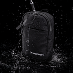 Wozinsky WMS-W1 Unisex Mini Pečių Krepšys Neperlaidus Vandeniui su Dviem Dalimis Telefonui - Juodas -- Bicycle Bags