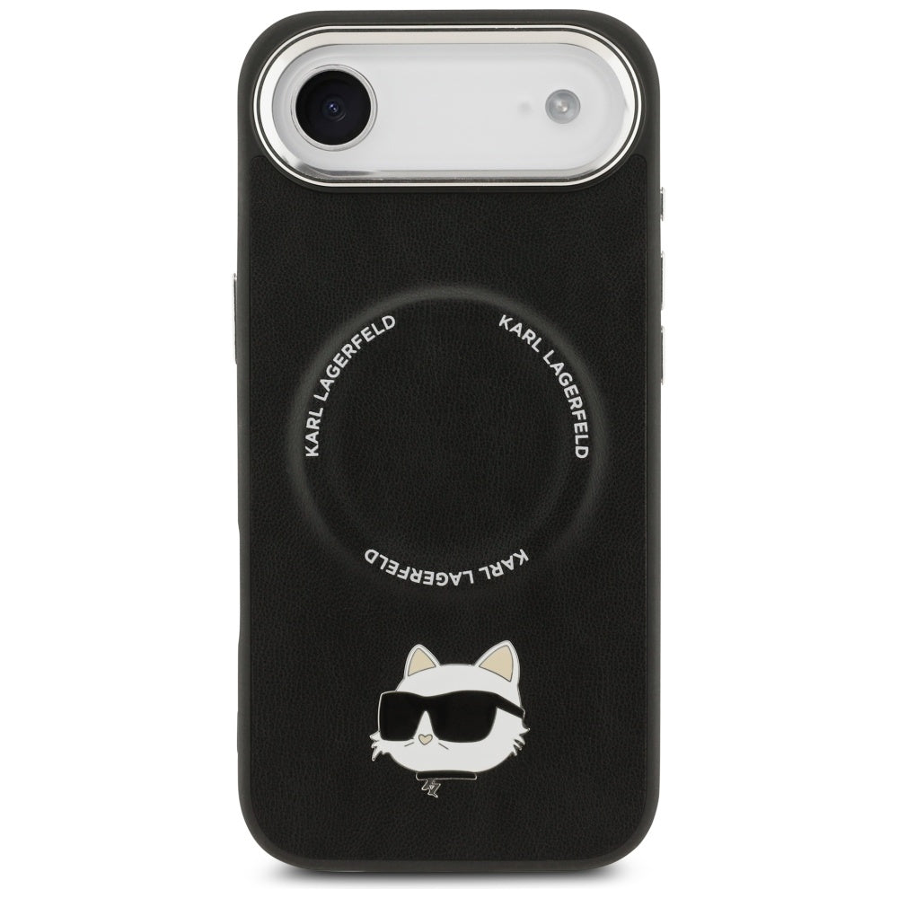 Karl Lagerfeld MagSafe dėklas iPhone Air – juodas