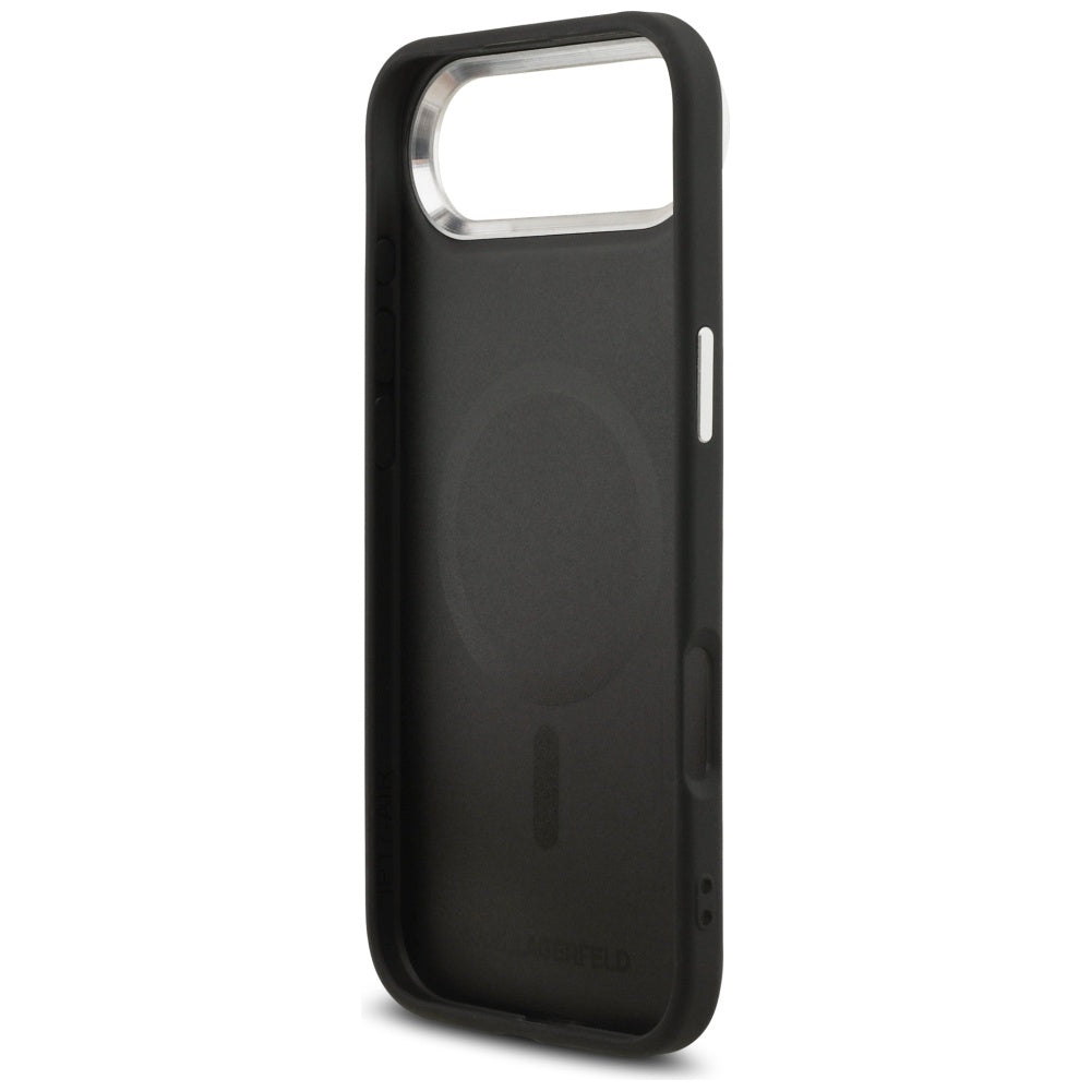 Karl Lagerfeld MagSafe dėklas iPhone Air – juodas