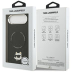 Karl Lagerfeld MagSafe dėklas iPhone Air – juodas