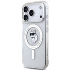 Karl Lagerfeld IML Choupette MagSafe dėklas Apple iPhone 17 Pro Max - skaidri -- iPhone 17 Pro Max