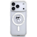 Karl Lagerfeld IML Choupette MagSafe dėklas Apple iPhone 17 Pro Max - skaidri -- iPhone 17 Pro Max