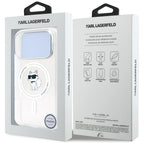 Karl Lagerfeld IML Choupette MagSafe dėklas Apple iPhone 17 Pro Max - skaidri -- iPhone 17 Pro Max
